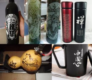 沈阳于洪区酒瓶葫芦工艺品激光雕刻机
