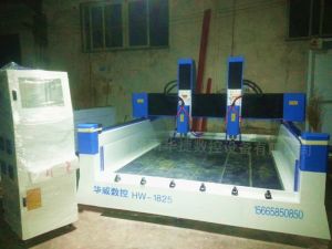 沈阳于洪区HW1825双头重型石材雕刻机